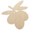 Bunch of Olives Unfinished Wood Shape Piece Cutout for DIY Craft Projects